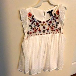 Forever 21 Flower Top
